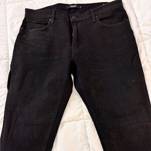 Men’s Hudson black jeans. Size 36x34